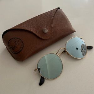 Ray Ban Round flash lenses